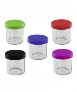 Glass JAR - COLOR sil.lid - 20ml