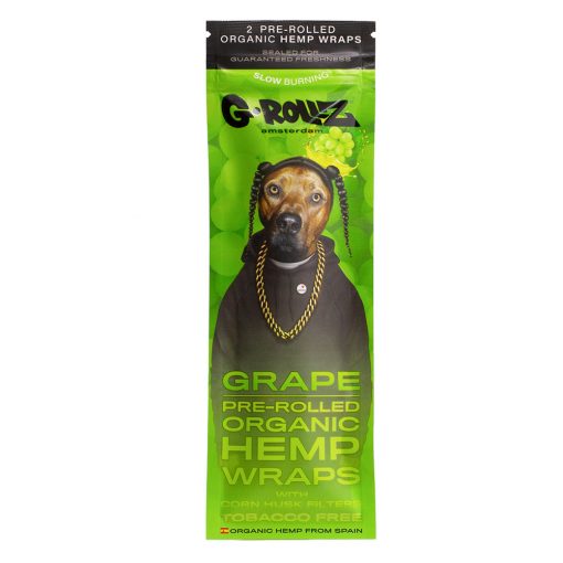G-ROLLZ | 2x Grape Pre-Rolled Hemp Wraps