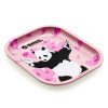 G-ROLLZ | Banksy's 'Panda Gunnin' Small Tray 14x18 cm